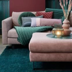 KAAT Amsterdam Plaid Confer - Green-260 X 260 Cm -Bedbekleding schommelt. 1000092210 0102