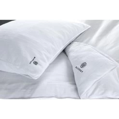 BLCKOUTdekbedovertrek Odessa - 140x200/220 Cm - Wit 7 BLCKOUTdekbedovertrek Odessa - 140x200/220 Cm - Wit -Bedbekleding schommelt. 1000093524 0103