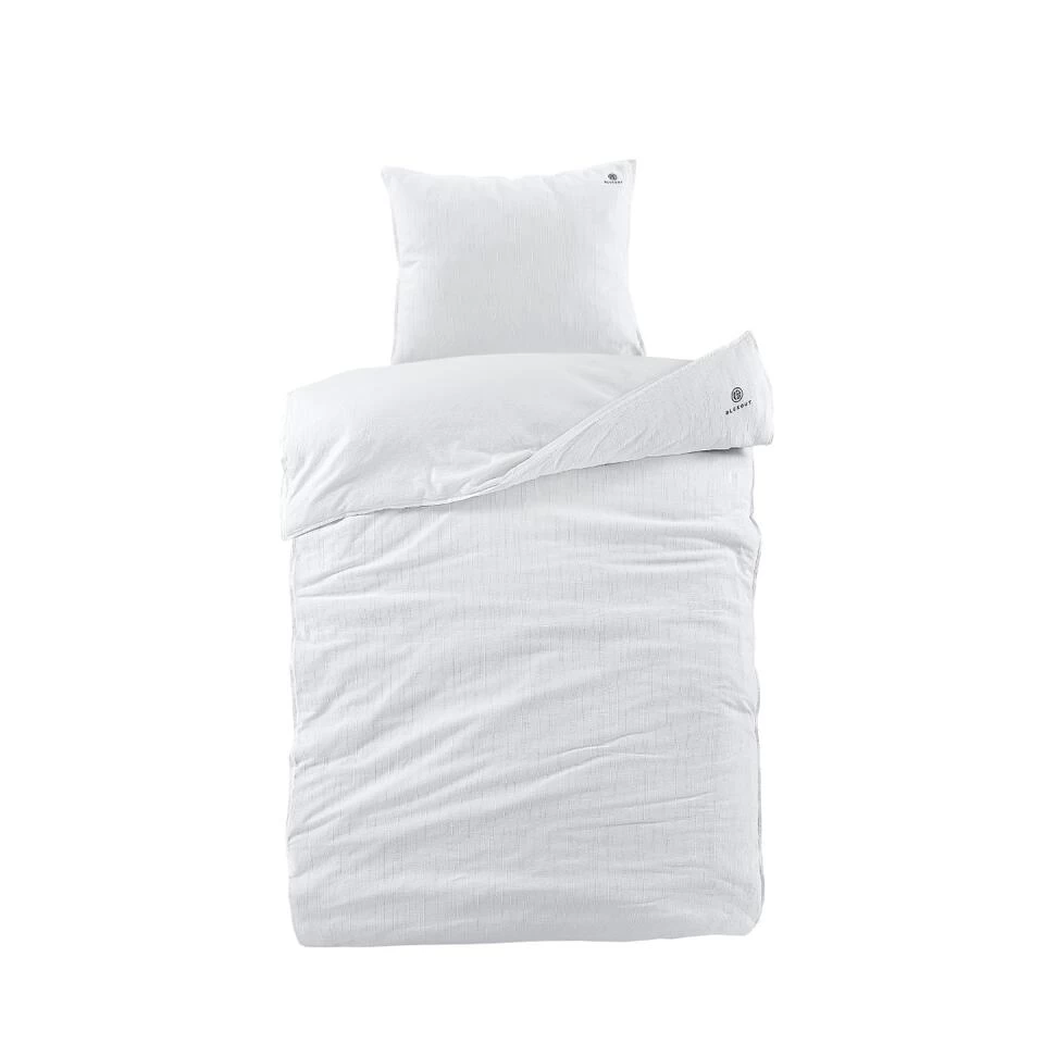 BLCKOUTdekbedovertrek Odessa - 140x200/220 Cm - Wit 1 BLCKOUTdekbedovertrek Odessa - 140x200/220 Cm - Wit