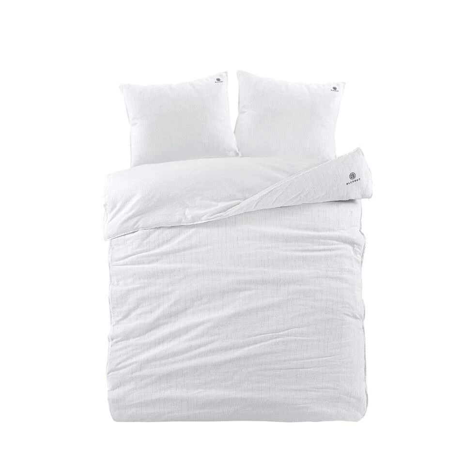 BLCKOUT Dekbedovertrek Odessa - 240x200/220 - Wit 1 BLCKOUT Dekbedovertrek Odessa - 240x200/220 - Wit