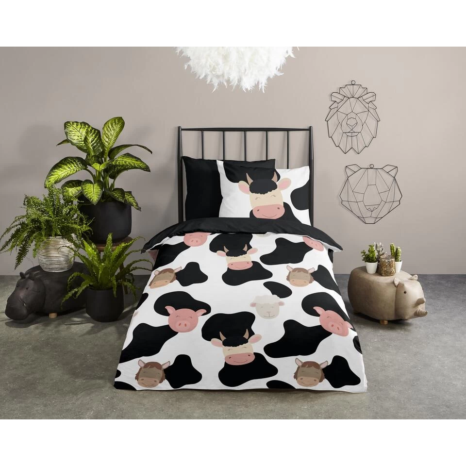 Good Morning Dekbedovertrek "Marjolijn" - Multi - (100x135 Cm) 2 Good Morning Dekbedovertrek "Marjolijn" - Multi - (100x135 Cm) - Afbeelding 2