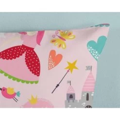 Good Morning Dekbedovertrek "Royalty" - Roze - (120x150 Cm) -Bedbekleding schommelt. 1000094464 0111