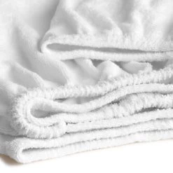 Cinderella - Topper Hoeslaken (tot 15 Cm) - Badstof - 140x200/210 - White -Bedbekleding schommelt. 1000096363 0102