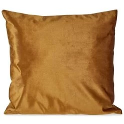 Giftdecor Sierkussen - Velvet - Goudkleurig - 45 X 45 X 13 Cm