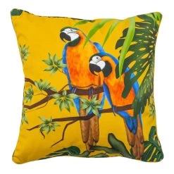 Madison - Sierkussen Madrid Yellow - 60x60 Cm - Geel