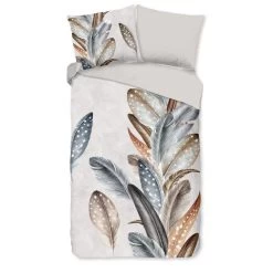 Good Morning Dekbedovertrek "Eina" - Zand - (140x220 Cm)