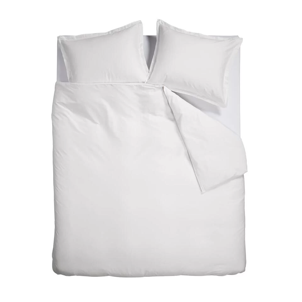Ambiante Dekbedovertrek Bamboo Uni White-Lits-jumeaux (260 X 200/220 Cm) 1 Ambiante Dekbedovertrek Bamboo Uni White-Lits-jumeaux (260 X 200/220 Cm)