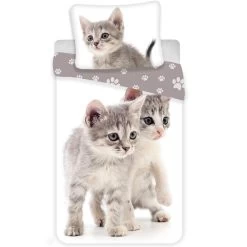 Animal Pictures Dekbedovertrek Poesjes - Eenpersoons - 140 X 200 Cm - Multi