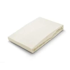 Byrklund - Hoeslaken Katoen - 180x220 Cm - Off White -Bedbekleding schommelt. 1137411554 0102