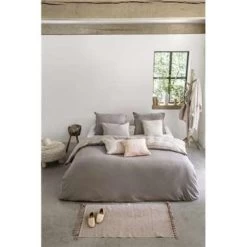 Walra - Dekbedovertrek Casual Beauty - 200x220 Cm - Taupe / Zand 7 Walra - Dekbedovertrek Casual Beauty - 200x220 Cm - Taupe / Zand -Bedbekleding schommelt. 1140579299 0103