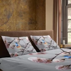 Pure Dekbedovertrek Vogel Blauwborst-2-persoons (200 X 200/220 Cm) -Bedbekleding schommelt. 11ee193072f44d32a9ccc1bdd93d0ac6
