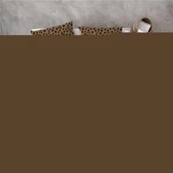 Byrklund - Dekbedovertrek Go Wild - 140x220 Cm - Cognac -Bedbekleding schommelt. 1315552873 0103
