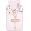 Ballet Dance - Dekbedovertrek - Eenpersoons - 140 X 200 Cm - Roze
