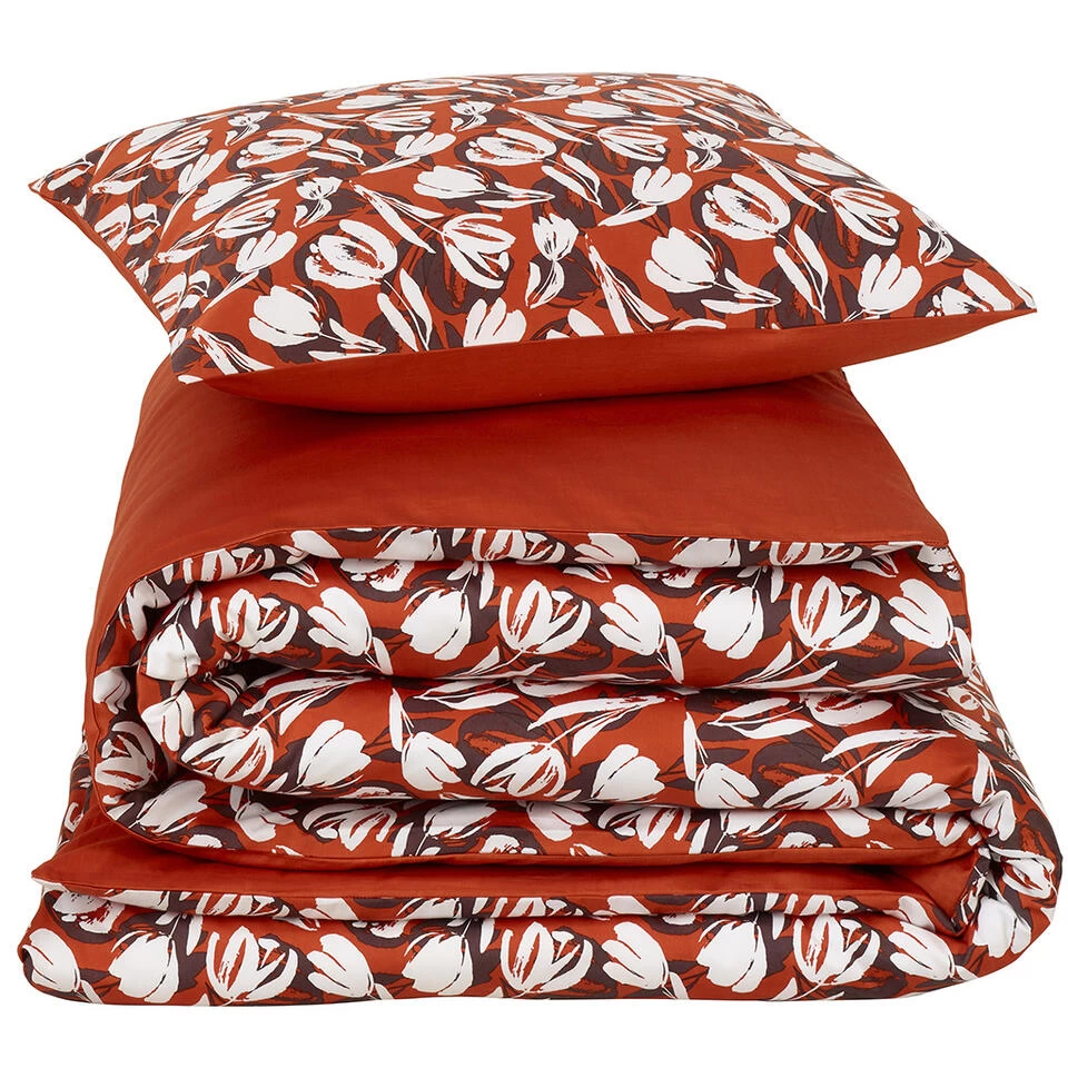 De Witte Lietaer Dekbedovertrek Tulipa - 140 X 200/220 Cm - Katoen 3 De Witte Lietaer Dekbedovertrek Tulipa - 140 X 200/220 Cm - Katoen - Afbeelding 3