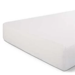 Dindi Home - Hoeslaken Basic Beauty - 180x200 Cm - Wit -Bedbekleding schommelt. 1359246530 0102