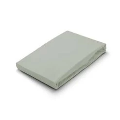 Byrklund - Hoeslaken Katoen - 90x220 Cm - Grijsgroen -Bedbekleding schommelt. 1402748260 0102