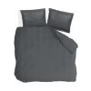 Walra - Dekbedovertrek Vintage Satin - 240x220 Cm - Antraciet