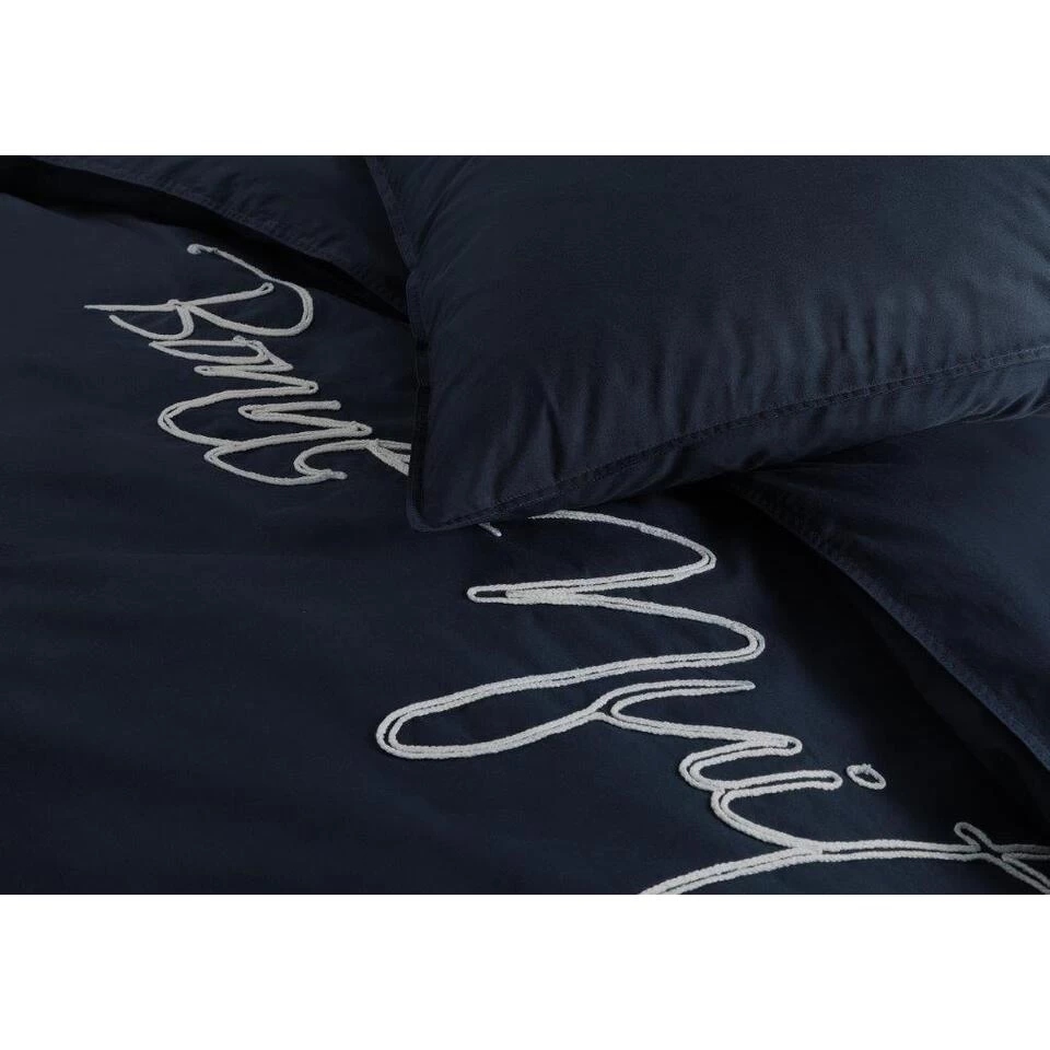 Papillon Deluxe Dekbedovertrek Napier - 140x200/220 Cm - Blauw 4 Papillon Deluxe Dekbedovertrek Napier - 140x200/220 Cm - Blauw - Afbeelding 4