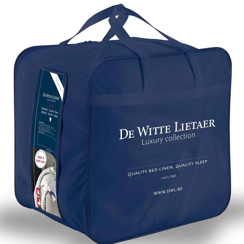 De Witte Lietaer Dekbed Ducky - Hotelmaat - 260 X 220 Cm - Donsvulling 3 De Witte Lietaer Dekbed Ducky - Hotelmaat - 260 X 220 Cm - Donsvulling - Afbeelding 3