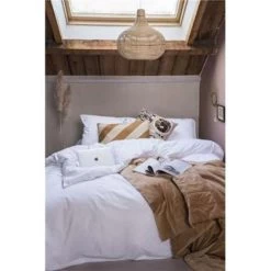 Dindi Home - Dekbedovertrek Plain Beauty - 240x220 Cm - Wit 7 Dindi Home - Dekbedovertrek Plain Beauty - 240x220 Cm - Wit -Bedbekleding schommelt. 1488636445 0103