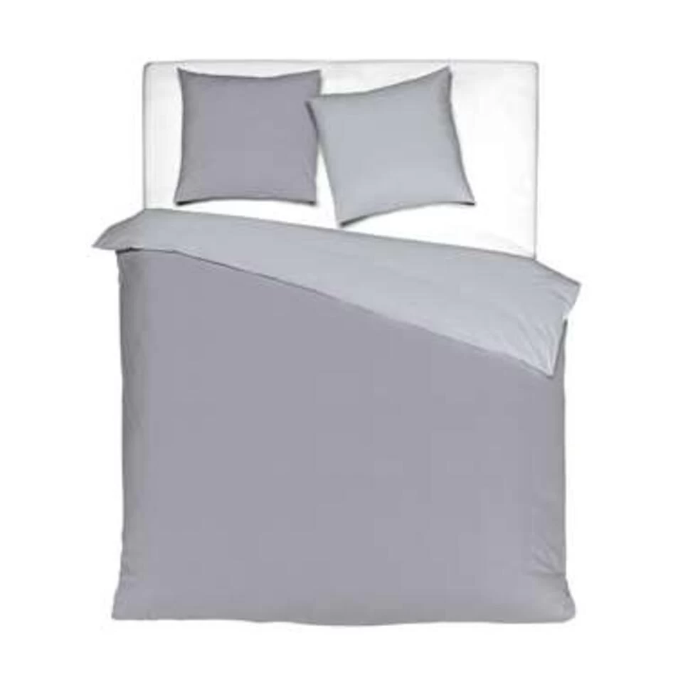 Mistral Home Dekbedovertrek 100% Gewassen Katoen Grijs 260x240 Cm 1 Mistral Home Dekbedovertrek 100% Gewassen Katoen Grijs 260x240 Cm