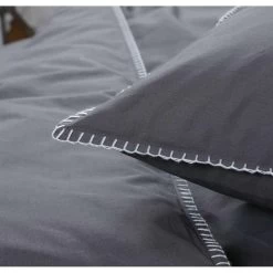 Papillon Deluxe Dekbedovertrek Wellington - 140x200/220 Cm - Grijs -Bedbekleding schommelt. 1613856863 0103