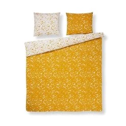 Day Dream Dekbedovertrek Florieke - 200x200/220 Cm - Geel