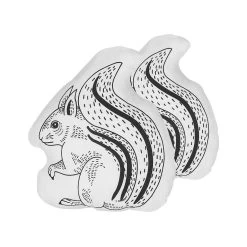 Beliani Sierkussen KOLKATA - Wit Katoen