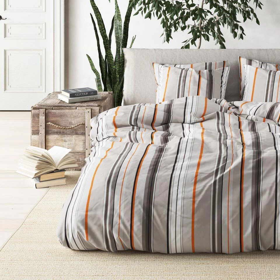 Mistral Home Dekbedovertrek 50% Katoen 50% Viscose Citta 260x240 Cm 2 Mistral Home Dekbedovertrek 50% Katoen 50% Viscose Citta 260x240 Cm - Afbeelding 2