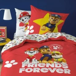 PAW Patrol Trio - Dekbedovertrek - Eenpersoons - 140 X 200 Cm -Bedbekleding schommelt. 1763234759 0102