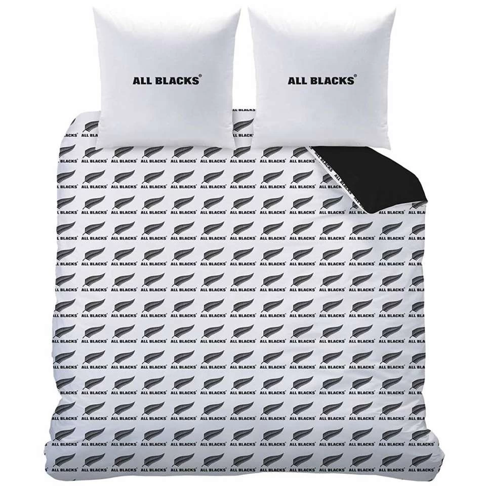 All Blacks Polo - Dekbedovertrek - Tweepersoons - 200 X 200 Cm - Zwart 2 All Blacks Polo - Dekbedovertrek - Tweepersoons - 200 X 200 Cm - Zwart - Afbeelding 2