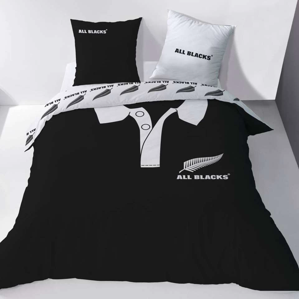 All Blacks Polo - Dekbedovertrek - Tweepersoons - 200 X 200 Cm - Zwart 3 All Blacks Polo - Dekbedovertrek - Tweepersoons - 200 X 200 Cm - Zwart - Afbeelding 3