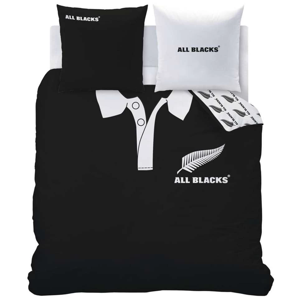 All Blacks Polo - Dekbedovertrek - Tweepersoons - 200 X 200 Cm - Zwart 1 All Blacks Polo - Dekbedovertrek - Tweepersoons - 200 X 200 Cm - Zwart