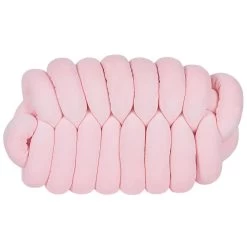 Beliani Sierkussen PANARA - Roze Fluweel