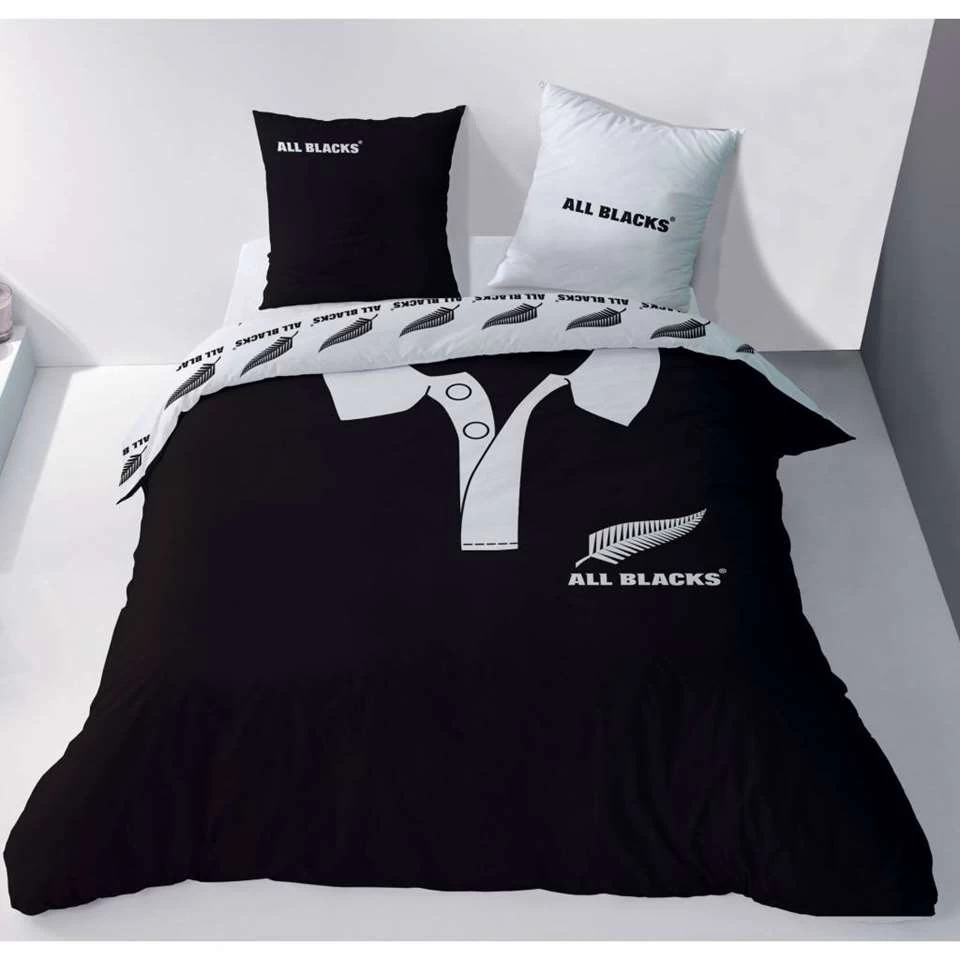 All Blacks Polo - Dekbedovertrek - Lits Jumeaux - 240 X 220 Cm - Zwart 2 All Blacks Polo - Dekbedovertrek - Lits Jumeaux - 240 X 220 Cm - Zwart - Afbeelding 2