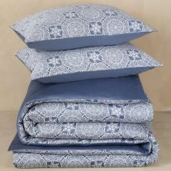 De Witte Lietaer Dekbedovertrek Henna - 260 X 240 Cm - Blauw 6 De Witte Lietaer Dekbedovertrek Henna - 260 X 240 Cm - Blauw -Bedbekleding schommelt. 1850179466 0102