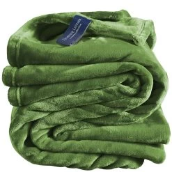 De Witte Lietaer Fleece 'deken Cosy - 150 X 200 Cm - Cactus