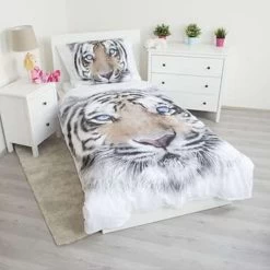 Animal Pictureste Tijger - Dekbedovertek-140x200cm -Bedbekleding schommelt. 1902149904 0102