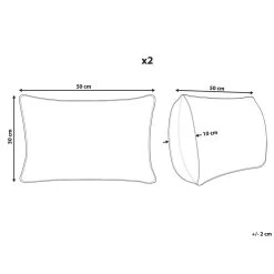 Beliani Sierkussen PULICAT - Multicolor Jute, Katoen, Wol -Bedbekleding schommelt. 2cd4656af39046b7bc5407d461aadfb9