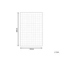 Beliani Dekbed ANNAPURNA - Wit Polyester -Bedbekleding schommelt. 2f758368cb3347b3bb7af8cdd4bcc490