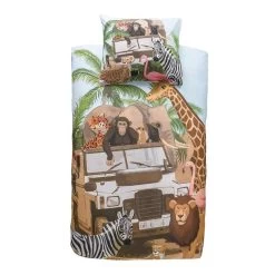 Comfort Dekbedovertrek Ozzie - Zandkleur - 140x200 Cm