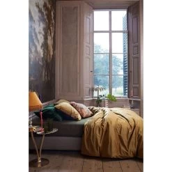 At Home By Beddinghouse Dekbedovertrek Tender - Goud - 240x220/220 Cm -Bedbekleding schommelt. 31104853 9050