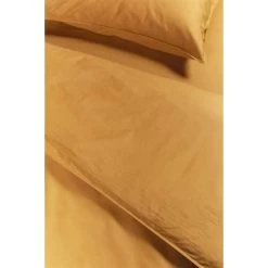 Ambiante Dekbedovertrek Katoen - Oker - 140x200/220 Cm 5 Ambiante Dekbedovertrek Katoen - Oker - 140x200/220 Cm -Bedbekleding schommelt. 31105545 005