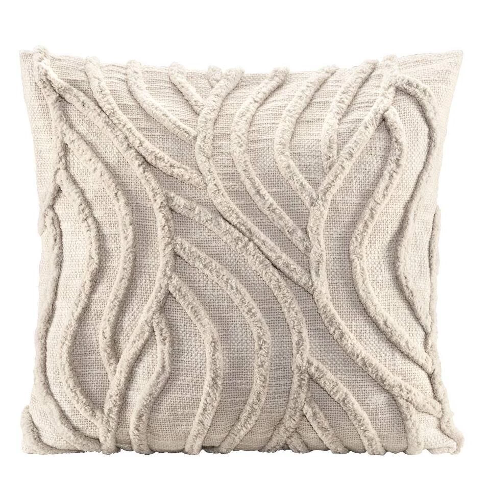 Sierkussen Vinn - Beige - 45x45 Cm 1 Sierkussen Vinn - Beige - 45x45 Cm