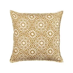 Beliani Sierkussen CEIBA - Beige Katoen 7 Beliani Sierkussen CEIBA - Beige Katoen -Bedbekleding schommelt. 4cf9e0b827b748b18b9b9899cb84c964