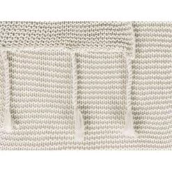 Beliani Plaid NAZILLI - Beige Katoen -Bedbekleding schommelt. 53893488cd274dc0a02df2a059994e07