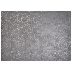 Beliani Plaid GODAVARI - Grijs Polyester -Bedbekleding schommelt. 611a0b5a717f43e29bacc09290148ae6