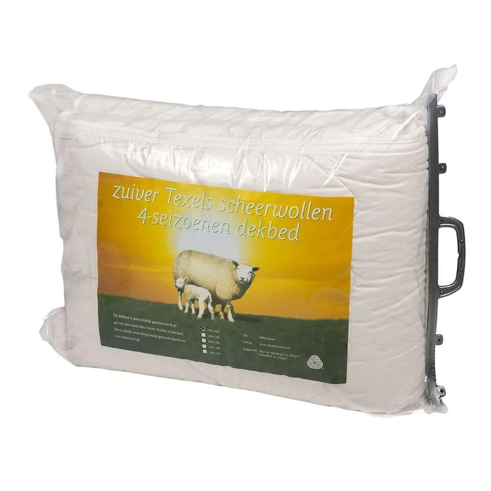 Higgins Dekbed - Texels Wol - 4-seizoenen - 200x200 Cm 3 Higgins Dekbed - Texels Wol - 4-seizoenen - 200x200 Cm - Afbeelding 3