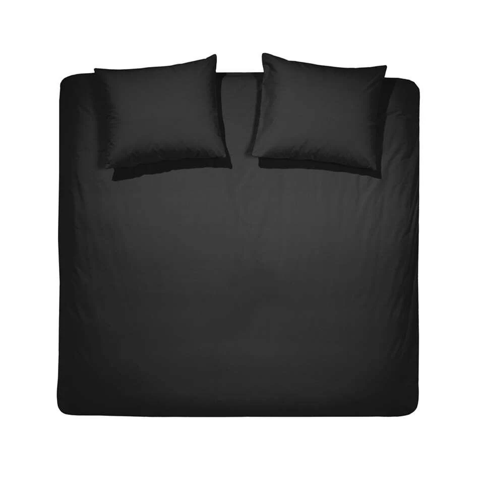 Cinderella Dekbedovertrek Weekend - Zwart - 260x200/220 Cm 1 Cinderella Dekbedovertrek Weekend - Zwart - 260x200/220 Cm