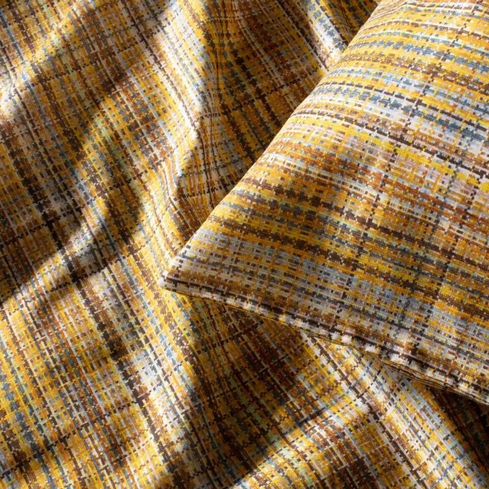 Damai Dekbedovertrek Signore - Oker - 260x200/220 Cm 3 Damai Dekbedovertrek Signore - Oker - 260x200/220 Cm - Afbeelding 3